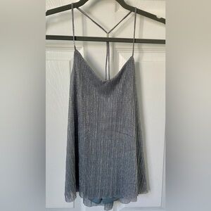 Silver Shimmer Going Out Top